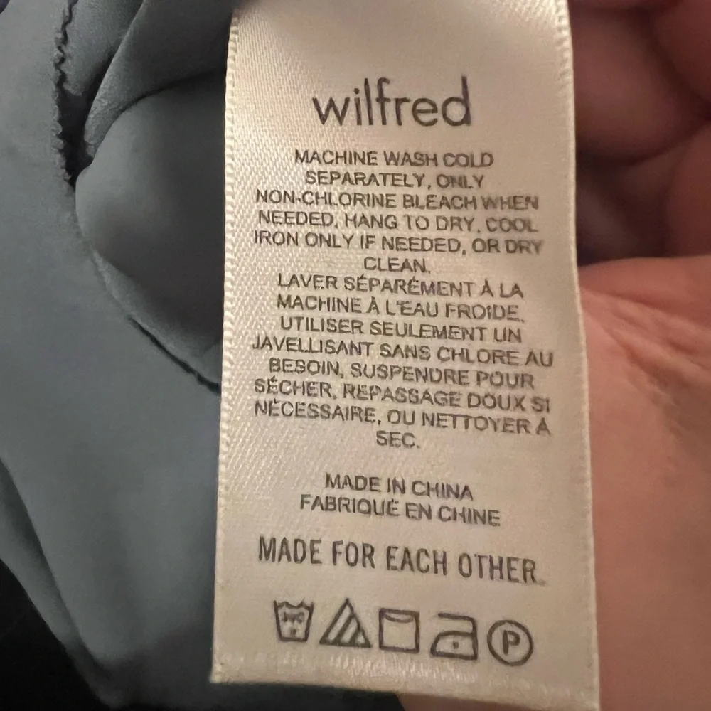 NWOT Aritzia Wilfred Tempest Chiffon Mini dress - Picture 2 of 4